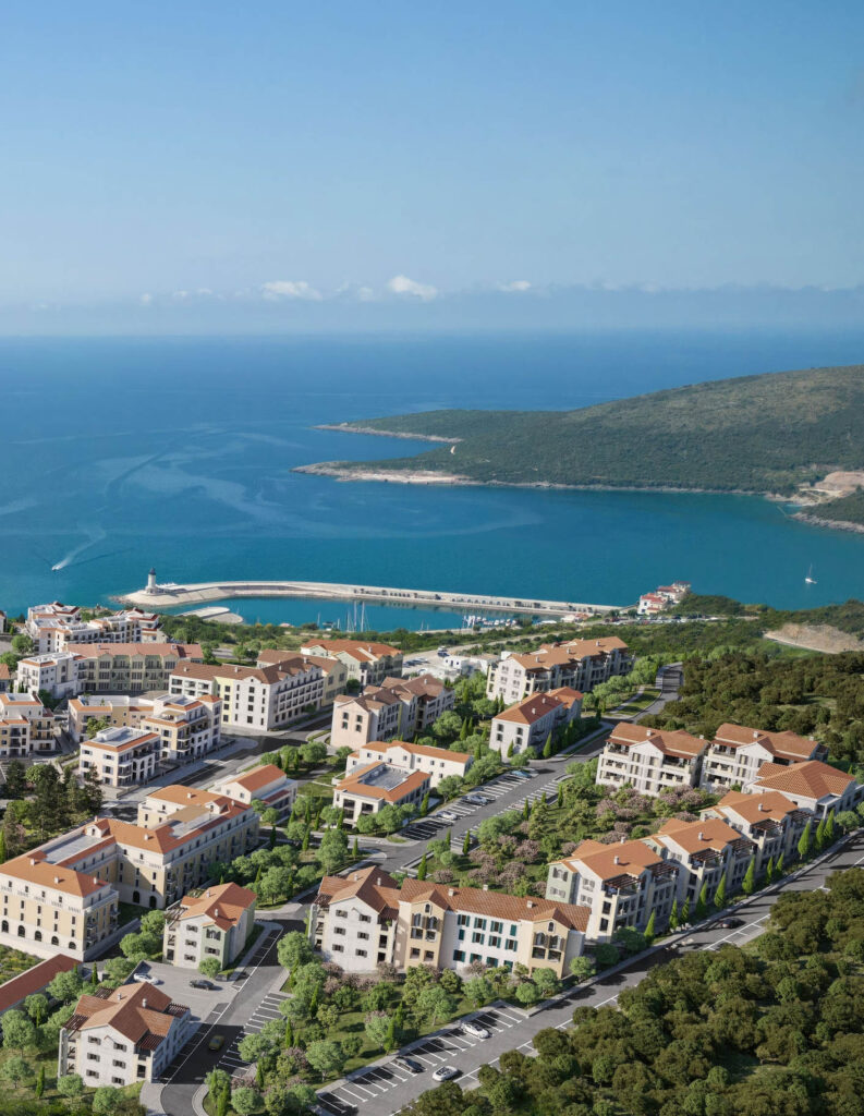 Lustica Bay - Péninsule mer adriatique